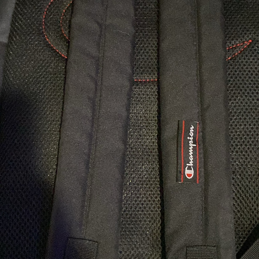 Champion Black Medium Sized Backpack - image 7